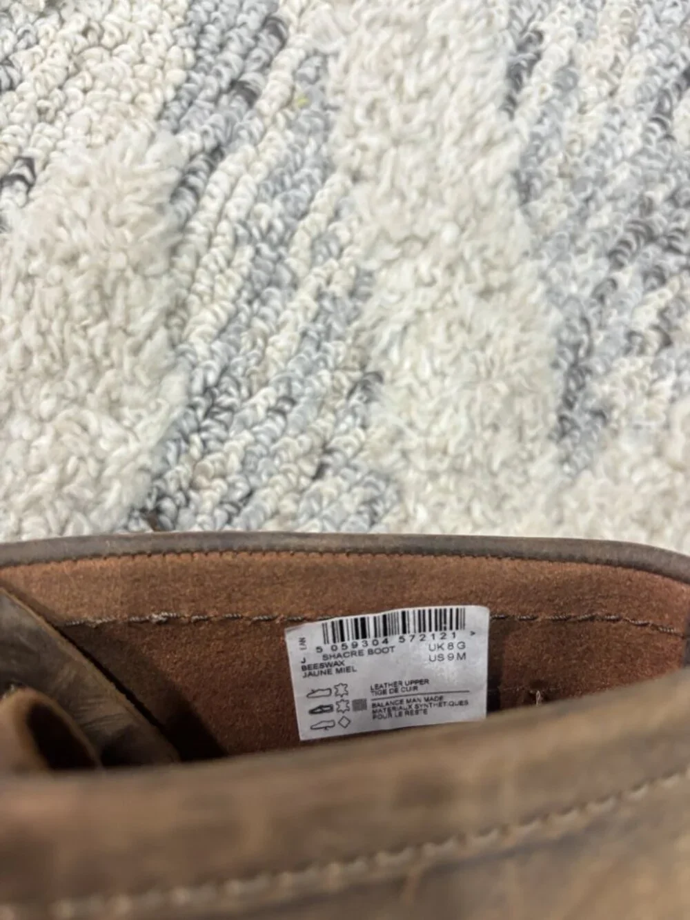 Clarks Shacre Boot Beeswax Moc-Toe Boot Size 9 M